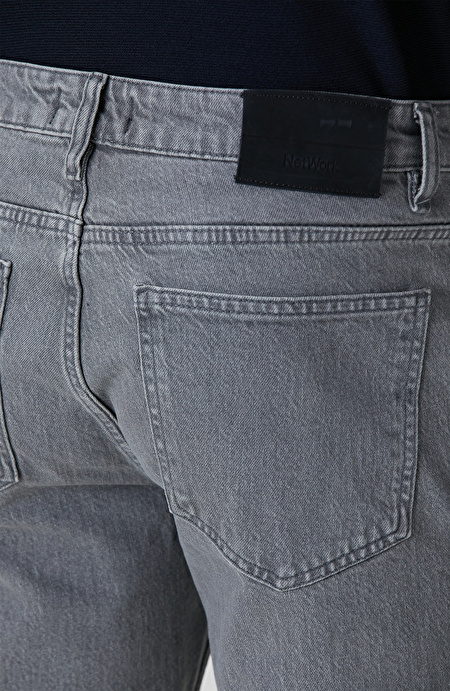 Açık Gri Denim Pantolon_4