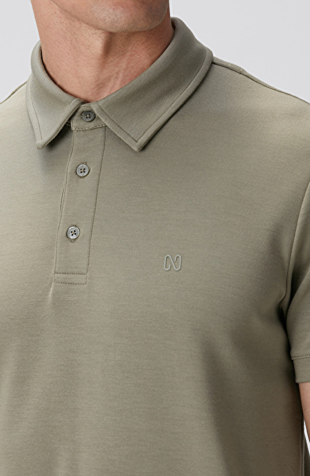 Haki Basic Modal T-shirt_5