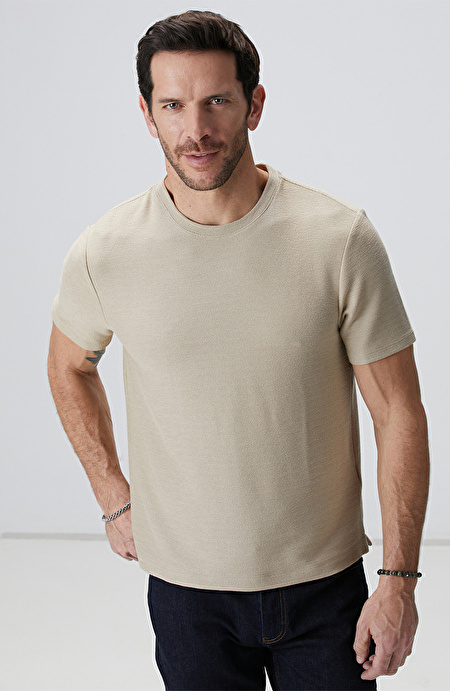 Bej T-shirt