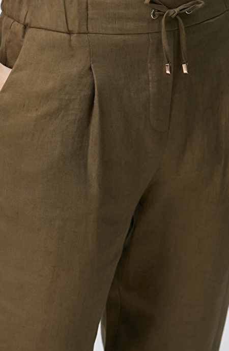Haki Keten Pantolon_4