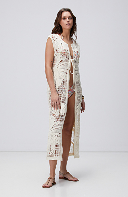 Açık Bej Kaftan_3