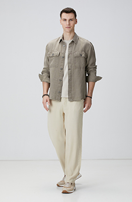 Bej Basic T-shirt_2