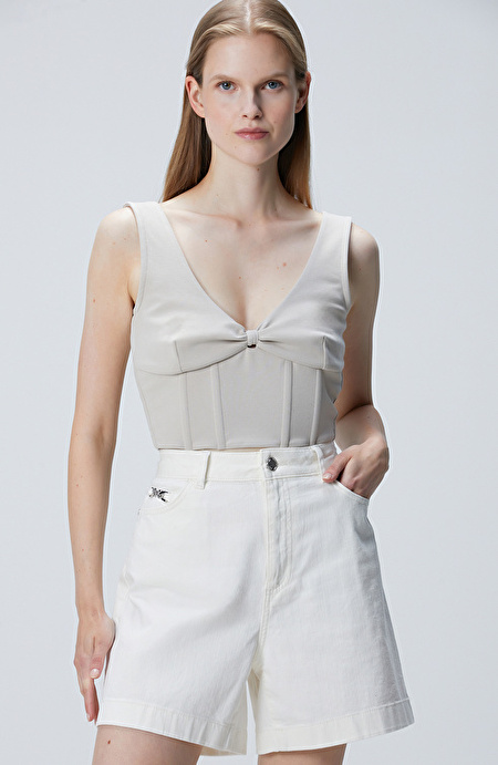 Taş Crop T-shirt