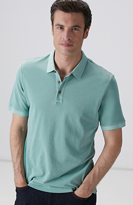 Yeşil Polo T-shirt_1