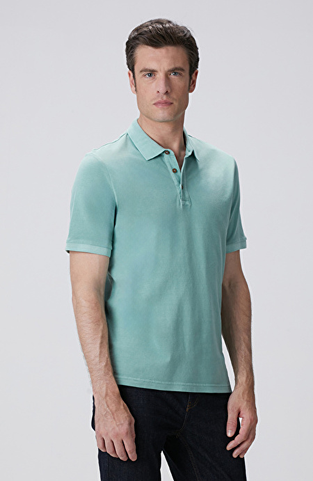 Yeşil Polo T-shirt_3