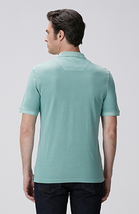 Yeşil Polo T-shirt_4
