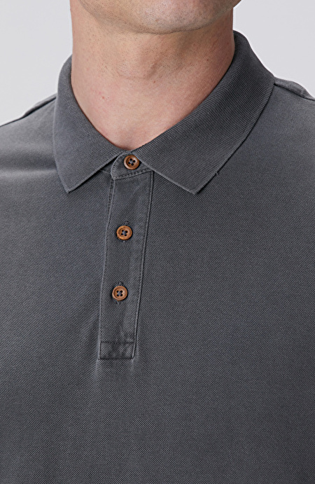 Antrasit Polo T-shirt_5