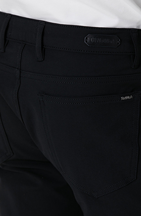 Siyah N-TECH Casual Pantolon_4