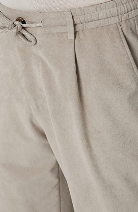 Bej Süet Chino Pantolon_4