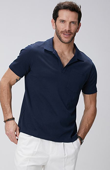 Lacivert T-shirt