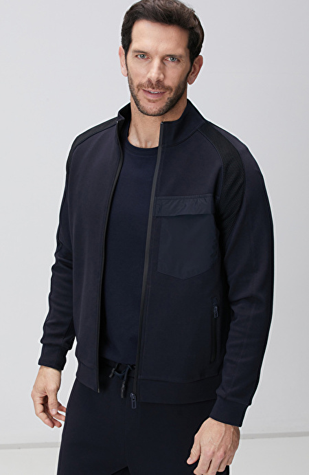 Lacivert Sweatshirt