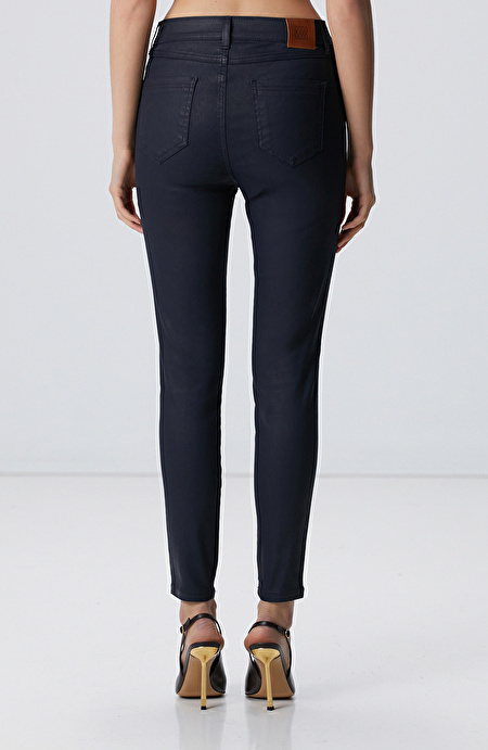 Lacivert Denim Pantolon_4