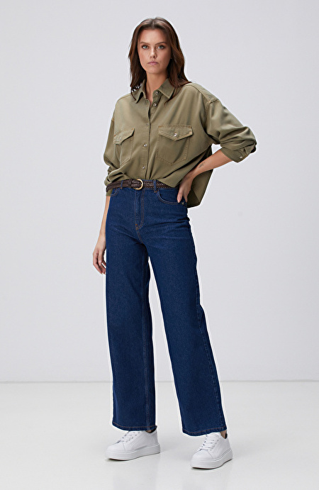 İndigo Denim Pantolon