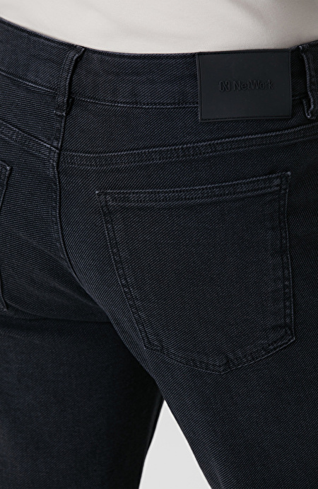 Antrasit Denim Pantolon_4