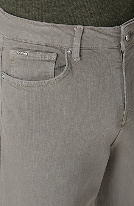 Açık Haki Denim Pantolon_3