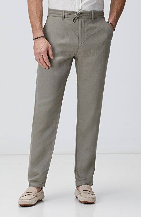 Haki Keten Pantolon_1