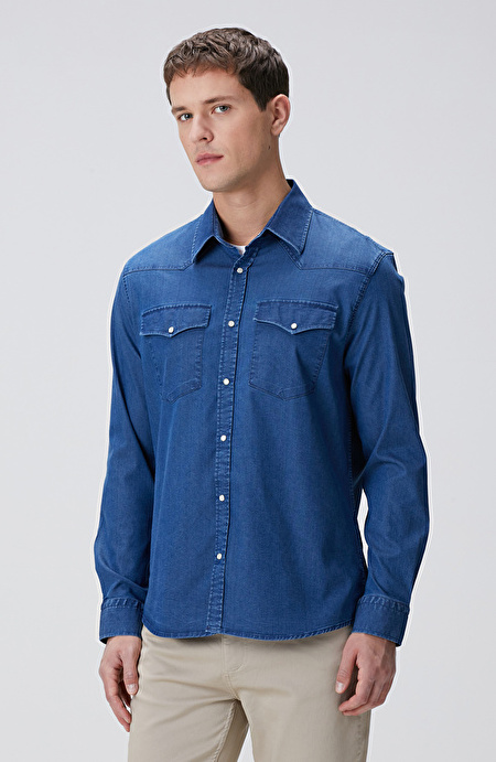 Antrasit Non-Denim Gömlek_3