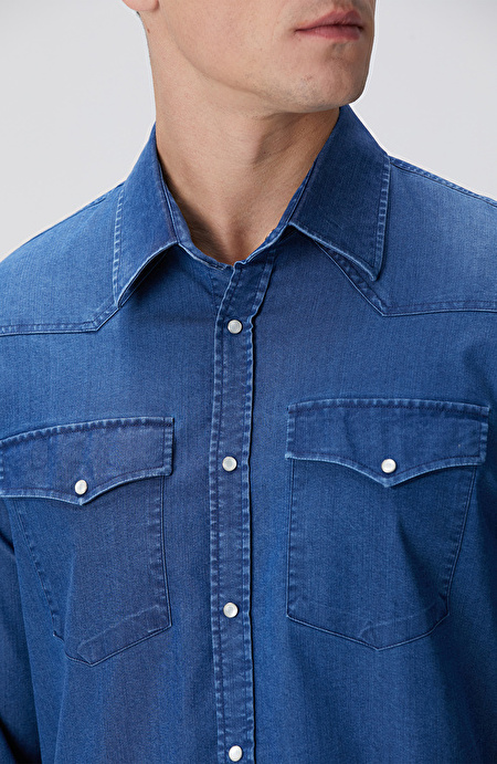 Antrasit Non-Denim Gömlek_5