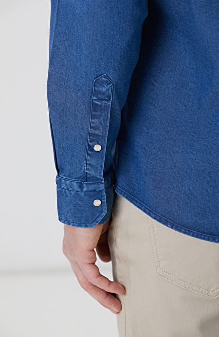 Antrasit Non-Denim Gömlek_6