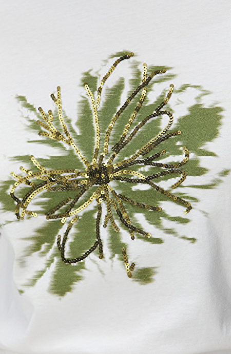 N-Tech Kırık Beyaz T-shirt_5
