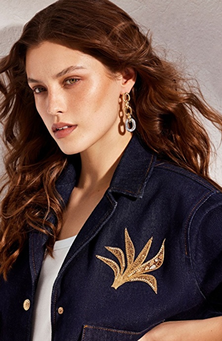 İndigo Denim Ceket
