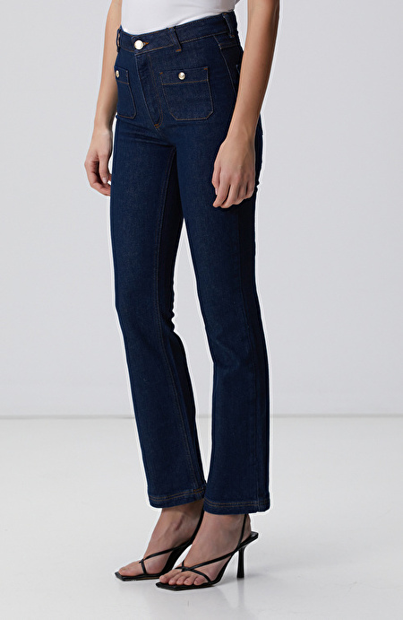 Indigo Denim Pantolon_1
