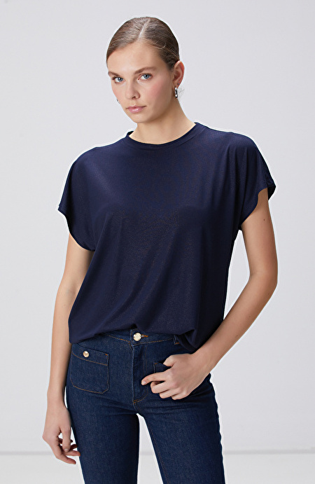 Lacivert T-shirt