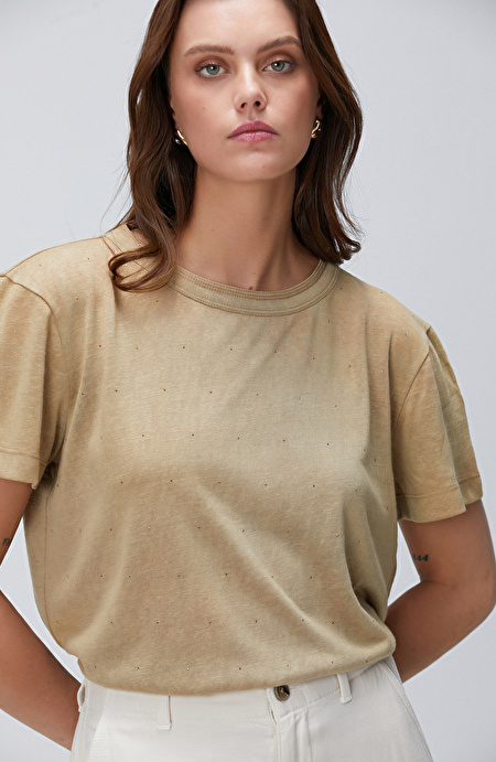 Açık Haki T-shirt_1