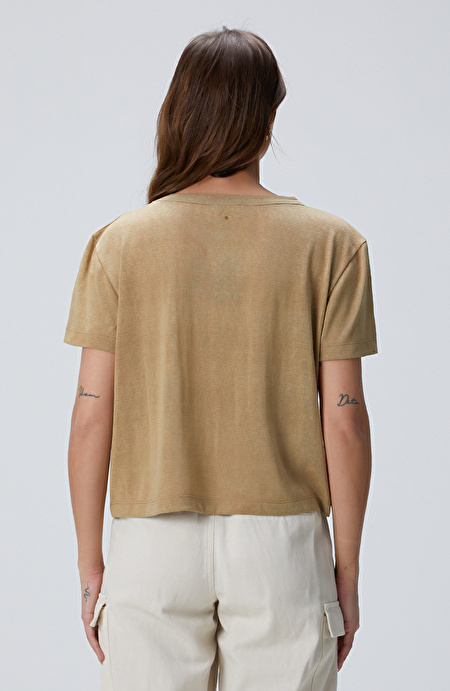Açık Haki T-shirt_4