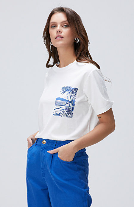 Kırık Beyaz T-shirt_2