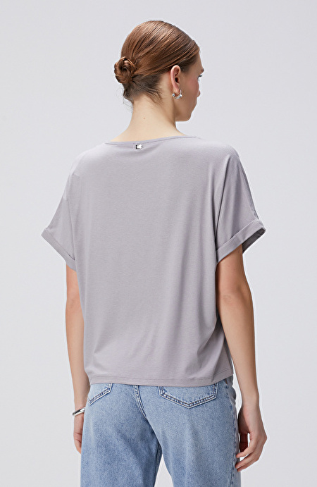 Gri Melanj T-shirt_4