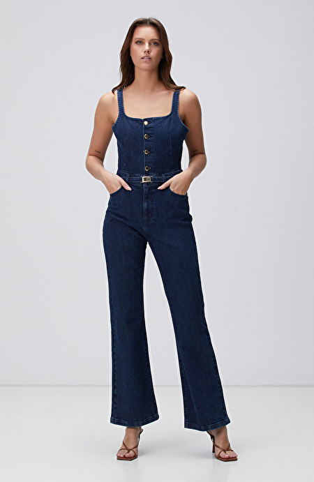 İndigo Denim Tulum_2