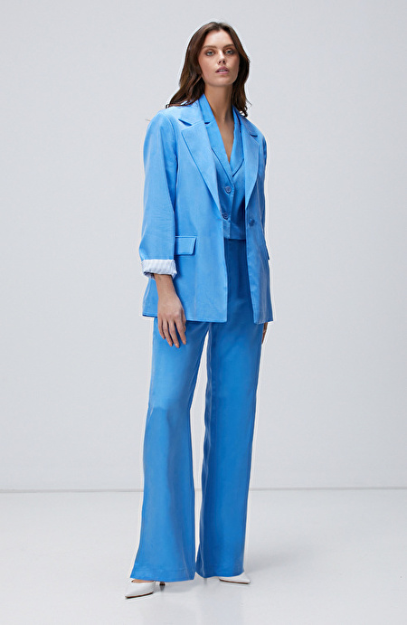 Mavi Blazer Ceket_2