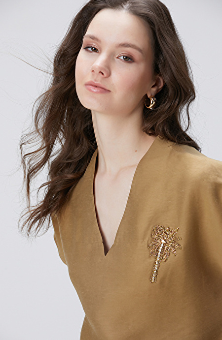 Limited  Yağ Yeşili  Bluz_1
