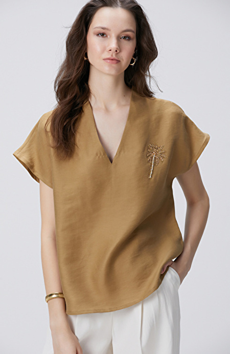 Limited  Yağ Yeşili  Bluz_3