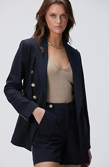 Lacivert Blazer Ceket_4