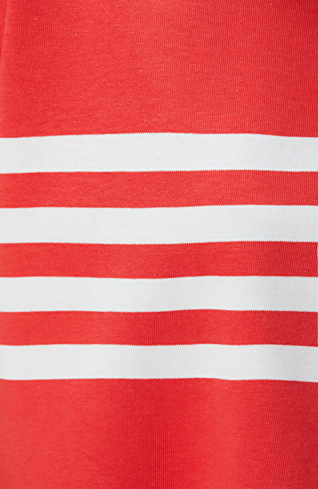 Kırmızı Beyaz Çizgili T-shirt_5