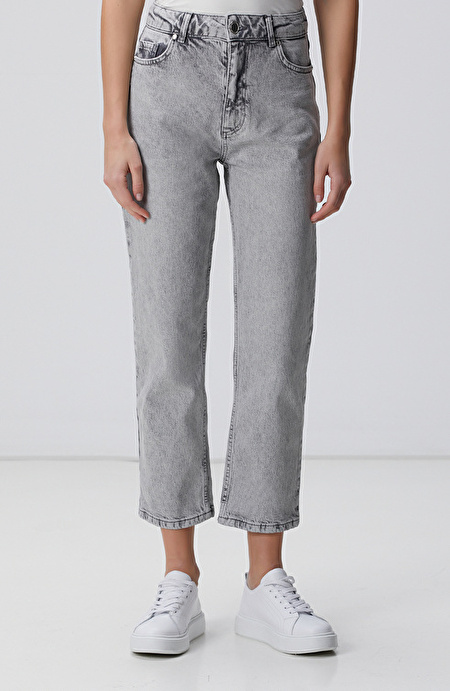 Açık Gri Denim Pantolon_1