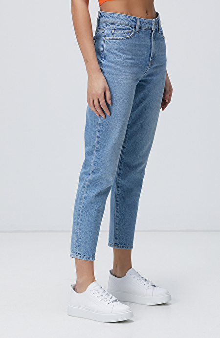 Açık İndigo Denim Pantolon_3