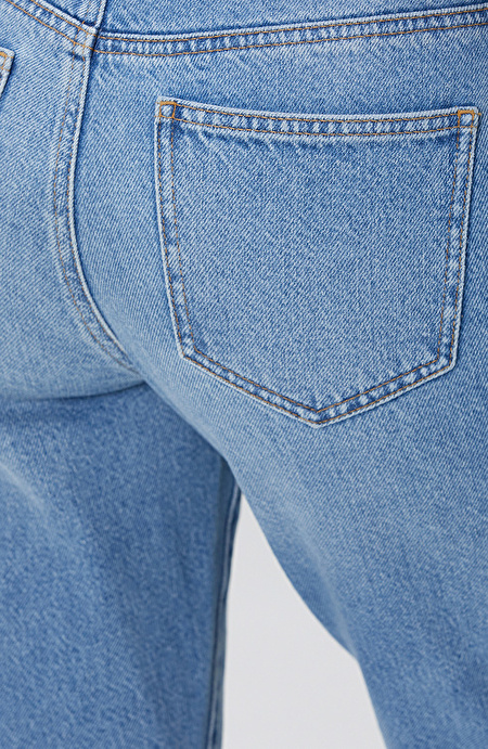 Açık İndigo Denim Pantolon_5