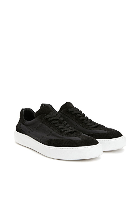 Siyah Erkek Süet Sneaker