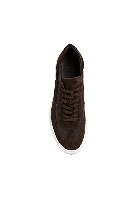 Kahverengi Erkek Süet Sneaker_3