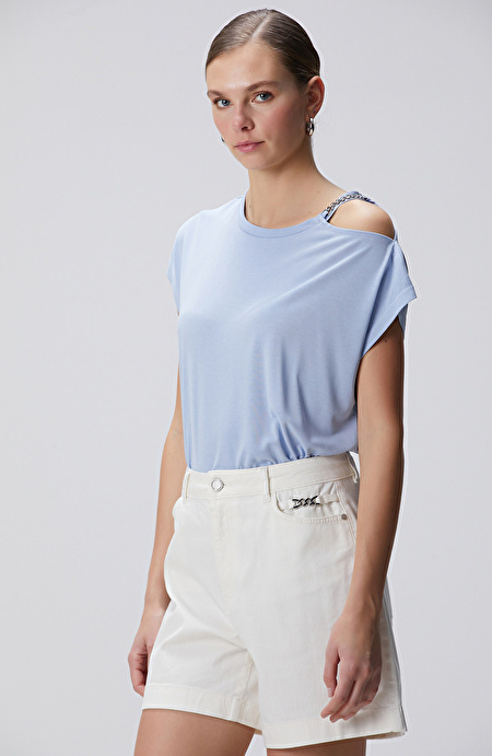 Açık Mavi T-shirt