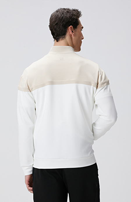 Kırık Beyaz Bej Sweatshirt_4