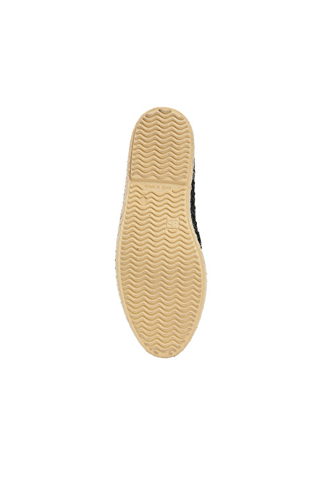 Siyah Erkek Deri Espadril_4