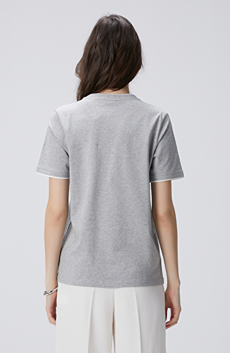 Gri Melanj T-shirt_4