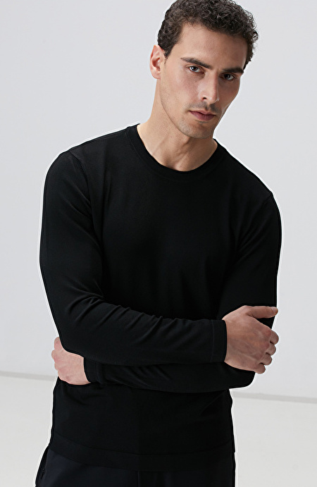 N-Tech Siyah Basic Kazak_1