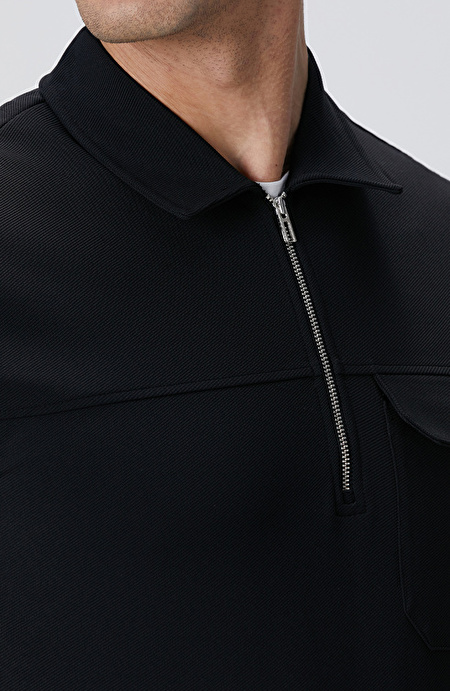 N-Tech Siyah Sweatshirt_5
