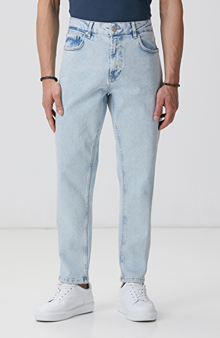 Buz Mavisi Denim Pantolon_1