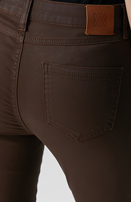 Açık Kahverengi Denim Pantolon_5